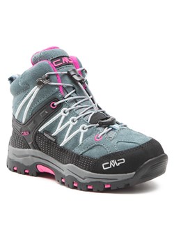 CMP Trekkingi Kids Rigel Mid Trekking Shoe Wp 3Q12944 Szary ze sklepu MODIVO w kategorii Buty trekkingowe dziecięce - zdjęcie 182694099