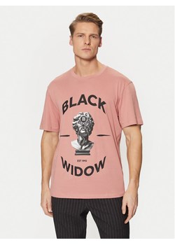 HUGO T-Shirt Dostalgi 50530684 Różowy Relaxed Fit ze sklepu MODIVO w kategorii T-shirty męskie - zdjęcie 182694129
