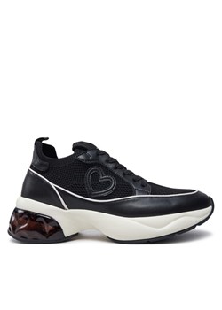 LOVE MOSCHINO Sneakersy JA15416G0LIYK00A Czarny ze sklepu MODIVO w kategorii Buty sportowe damskie - zdjęcie 182694155