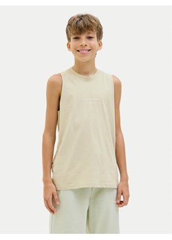 Jack&Jones Junior Tank top Vesterbro 12253957 Żółty Loose Fit ze sklepu MODIVO w kategorii T-shirty chłopięce - zdjęcie 182694187