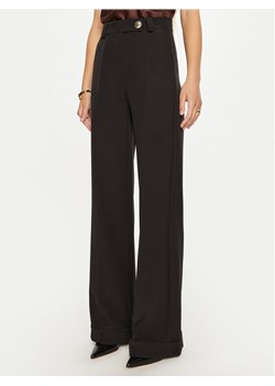 Maryley Spodnie materiałowe 24IB563/43NE Czarny Regular Fit ze sklepu MODIVO w kategorii Spodnie damskie - zdjęcie 182694265