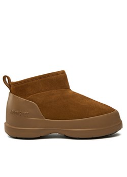 Moon Boot Śniegowce Luna Low Suede Boot 80D2480040 Brązowy - id: 0000304571848 - marki Moon Boot - 182694278 Moon Boot Śniegowce Luna Low Suede Boot 80D2480040 Brązowy ze sklepu MODIVO w kategorii Śniegowce damskie - zdjęcie 182694278