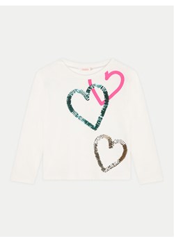 Billieblush Bluzka U20484 Écru Regular Fit ze sklepu MODIVO w kategorii Bluzki dziewczęce - zdjęcie 182694449