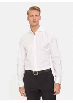 Boss Koszula 50491976 Biały Slim Fit ze sklepu MODIVO w kategorii Koszule męskie - zdjęcie 182694477