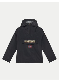 Napapijri Kurtka anorak Rainforest Sum 4 NP0A4GGD M Czarny Regular Fit ze sklepu MODIVO w kategorii Kurtki chłopięce - zdjęcie 182694478