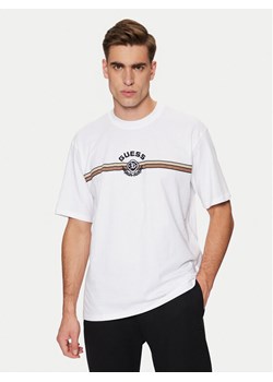 Guess T-Shirt Z5RI02 I3Z14 Biały Regular Fit ze sklepu MODIVO w kategorii T-shirty męskie - zdjęcie 182694679
