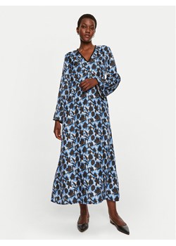 Munthe Sukienka koszulowa Malaysia 243132324336 Niebieski Loose Fit ze sklepu MODIVO w kategorii Sukienki - zdjęcie 182694726
