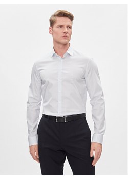 Calvin Klein Koszula K10K112311 Biały Slim Fit ze sklepu MODIVO w kategorii Koszule męskie - zdjęcie 182694749