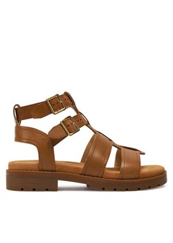 Clarks Sandały Orinoco Cove 26176320 Brązowy ze sklepu MODIVO w kategorii Sandały damskie - zdjęcie 182694986