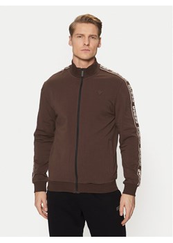 Guess Bluza Z2YQ12 K6ZS1 Brązowy Regular Fit ze sklepu MODIVO w kategorii Bluzy męskie - zdjęcie 182695047