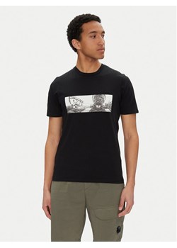 C.P. Company T-Shirt 18CMTS319A005431G Czarny Regular Fit ze sklepu MODIVO w kategorii T-shirty męskie - zdjęcie 182695059