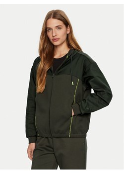 Champion Bluza 117474 Zielony Regular Fit ze sklepu MODIVO w kategorii Bluzy damskie - zdjęcie 182695115