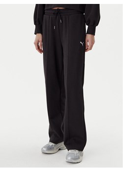 Puma Spodnie dresowe Ess 629774 Czarny Straight Fit ze sklepu MODIVO w kategorii Spodnie damskie - zdjęcie 182695139