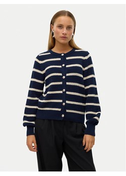 Vero Moda Kardigan Amazing 10319138 Granatowy Regular Fit ze sklepu MODIVO w kategorii Swetry damskie - zdjęcie 182695149