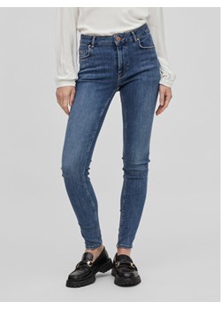 Vila Jeansy Sarah 14082132 Granatowy Skinny Fit ze sklepu MODIVO w kategorii Jeansy damskie - zdjęcie 182695258