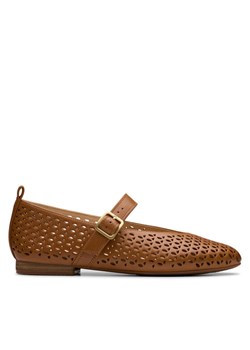 Clarks Półbuty Fawna Jane 26181228 Brązowy ze sklepu MODIVO w kategorii Półbuty damskie - zdjęcie 182695435