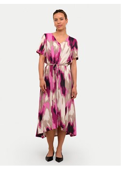 Kaffe Sukienka koszulowa Beathe 10508894 Różowy Regular Fit ze sklepu MODIVO w kategorii Sukienki - zdjęcie 182695455