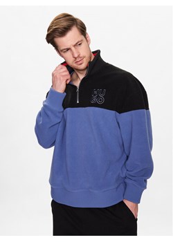 Hugo Polar Dorpion 50482858 Niebieski Relaxed Fit ze sklepu MODIVO w kategorii Bluzy męskie - zdjęcie 182695516
