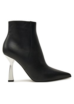 Pollini Botki SA21199C0LTDT000 Czarny ze sklepu MODIVO w kategorii Botki - zdjęcie 182695548