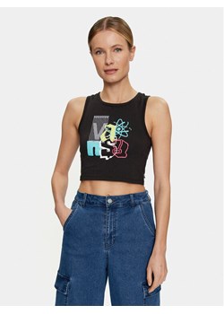 Vans Top Special Character Fitted Tank VN000GZW Czarny Slim Fit ze sklepu MODIVO w kategorii Bluzki damskie - zdjęcie 182695558