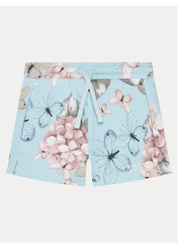 Guess Szorty materiałowe J5RD15 KA6R4 Kolorowy Relaxed Fit ze sklepu MODIVO w kategorii Spodenki dziewczęce - zdjęcie 182695615