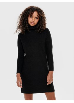 ONLY Sukienka dzianinowa Jana 15140166 Czarny Regular Fit - id: 0000300331118 - marki ONLY - 182695638 ONLY Sukienka dzianinowa Jana 15140166 Czarny Regular Fit ze sklepu MODIVO w kategorii Sukienki - zdjęcie 182695638