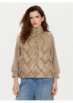 JOOP! Bezrękawnik V58Vroni 10018874 30044773 Beżowy Regular Fit ze sklepu MODIVO w kategorii Kamizelki damskie - zdjęcie 182695696