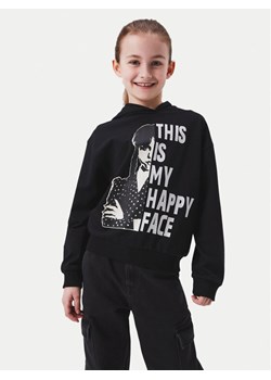 NAME IT Bluza WEDNESDAY 13231904 Czarny Regular Fit ze sklepu MODIVO w kategorii Bluzy chłopięce - zdjęcie 182695736