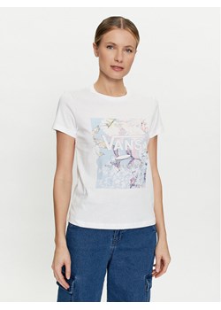 Vans T-Shirt Wild Bouquet Box Crew Ss VN000JGA Biały Regular Fit ze sklepu MODIVO w kategorii Bluzki damskie - zdjęcie 182695859