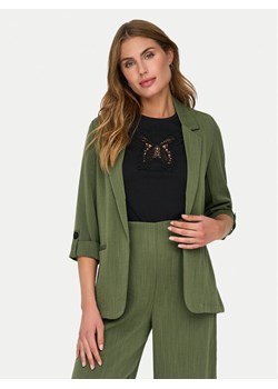 ONLY Marynarka Marsa 15308084 Zielony Loose Fit ze sklepu MODIVO w kategorii Marynarki damskie - zdjęcie 182695898