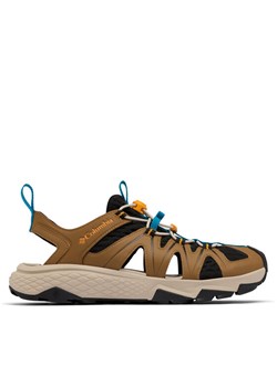 Columbia Sandały Peakfreak Rush™ Leather Sandal 2109471 Brązowy ze sklepu MODIVO w kategorii Sandały męskie - zdjęcie 182695928