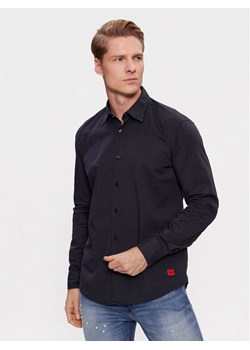 Hugo Koszula Ermo 50500216 Granatowy Slim Fit - id: 0000303354855 - marki Hugo Boss - 182696005 Hugo Koszula Ermo 50500216 Granatowy Slim Fit ze sklepu MODIVO w kategorii Koszule męskie - zdjęcie 182696005