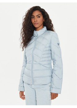 Guess Kurtka przejściowa Juliane W4YL39 WGAE2 Niebieski Regular Fit ze sklepu MODIVO w kategorii Kurtki damskie - zdjęcie 182696046