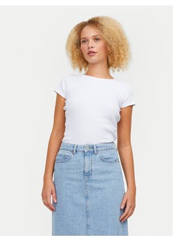 JJXX T-Shirt Friend 12241611 Biały Slim Fit ze sklepu MODIVO w kategorii Bluzki damskie - zdjęcie 182696068