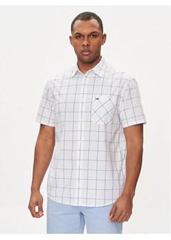 Tommy Jeans Koszula DM0DM18967 Biały Regular Fit ze sklepu MODIVO w kategorii Koszule męskie - zdjęcie 182696097