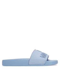 LOVE MOSCHINO Klapki JA28052G1MI15712 Niebieski ze sklepu MODIVO w kategorii Klapki damskie - zdjęcie 182696167