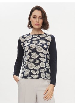 Weekend Max Mara Bluzka Calamai 2415941051650 Granatowy Regular Fit ze sklepu MODIVO w kategorii Bluzki damskie - zdjęcie 182696298
