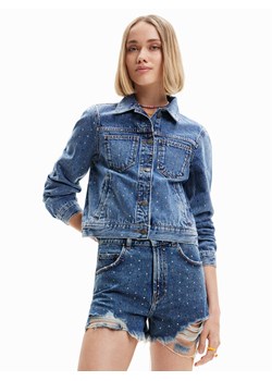 Desigual Kurtka jeansowa Benita 23SWED37 Niebieski Regular Fit - id: 0000302486045 - marki Desigual - 182696299 Desigual Kurtka jeansowa Benita 23SWED37 Niebieski Regular Fit ze sklepu MODIVO w kategorii Kurtki damskie - zdjęcie 182696299