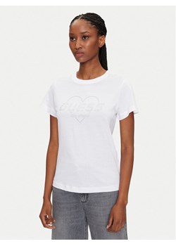 Guess T-Shirt V5GI10 K9RM1 Biały Regular Fit ze sklepu MODIVO w kategorii Bluzki damskie - zdjęcie 182696465