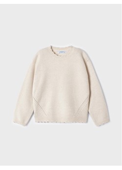 Mayoral Sweter 319 Écru Regular Fit ze sklepu MODIVO w kategorii Swetry dziewczęce - zdjęcie 182696658