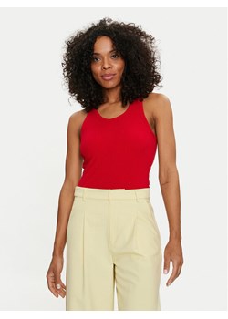 Pieces Top Anibi 17150269 Czerwony Regular Fit - id: 0000304014925 - marki Pieces - 182696677 Pieces Top Anibi 17150269 Czerwony Regular Fit ze sklepu MODIVO w kategorii Bluzki damskie - zdjęcie 182696677