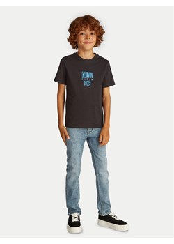 Calvin Klein Jeans T-Shirt Good Level IB0IB02456 Czarny Regular Fit ze sklepu MODIVO w kategorii T-shirty chłopięce - zdjęcie 182696718
