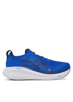 Asics Buty do biegania Gel-Nimbus 27 1011B958 Niebieski ze sklepu MODIVO w kategorii Buty sportowe męskie - zdjęcie 182696726