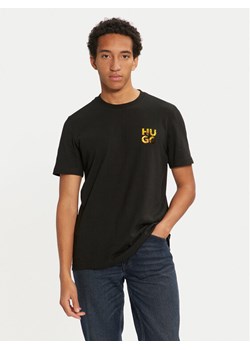 Hugo T-Shirt Diridumti 50522134 Czarny Regular Fit ze sklepu MODIVO w kategorii T-shirty męskie - zdjęcie 182696745