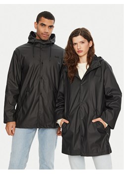 Hunter Kurtka przeciwdeszczowa HARU0003242 Czarny Regular Fit ze sklepu MODIVO w kategorii Kurtki damskie - zdjęcie 182696848