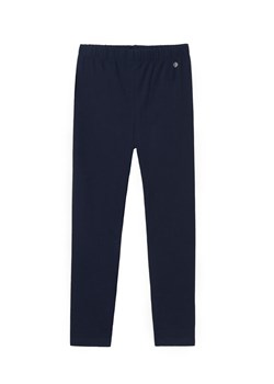 Mayoral Legginsy 752 Granatowy Slim Fit ze sklepu MODIVO w kategorii Spodnie dziewczęce - zdjęcie 182696857