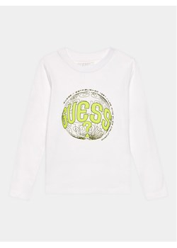 Guess Bluzka L3BI28 I3Z13 Biały Regular Fit ze sklepu MODIVO w kategorii T-shirty chłopięce - zdjęcie 182696859