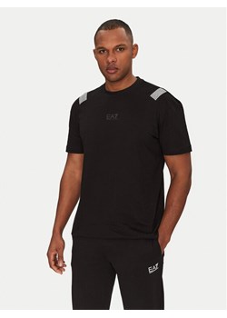 EA7 Emporio Armani T-Shirt 7M000266 AF10375 UC001 Czarny Regular Fit ze sklepu MODIVO w kategorii T-shirty męskie - zdjęcie 182696906