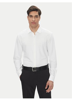 BOSS Koszula P-Hank 50539398 Biały Slim Fit ze sklepu MODIVO w kategorii Koszule męskie - zdjęcie 182697137