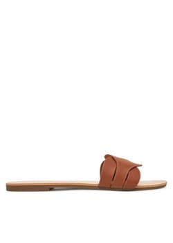 ONLY Shoes Klapki Onlfeli-6 Brązowy ze sklepu MODIVO w kategorii Klapki damskie - zdjęcie 182697199